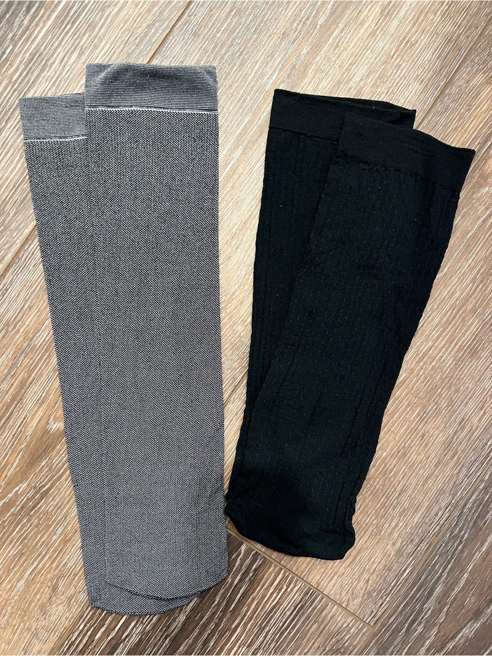 Two 2 Pair Women’s Trouser Socks - Black & Gray